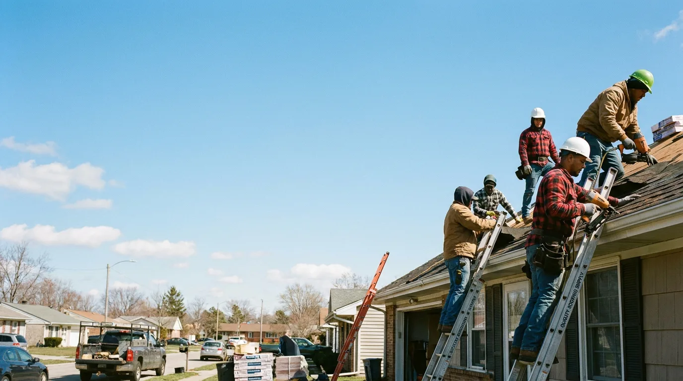 Roofing in Rodney, MI near me